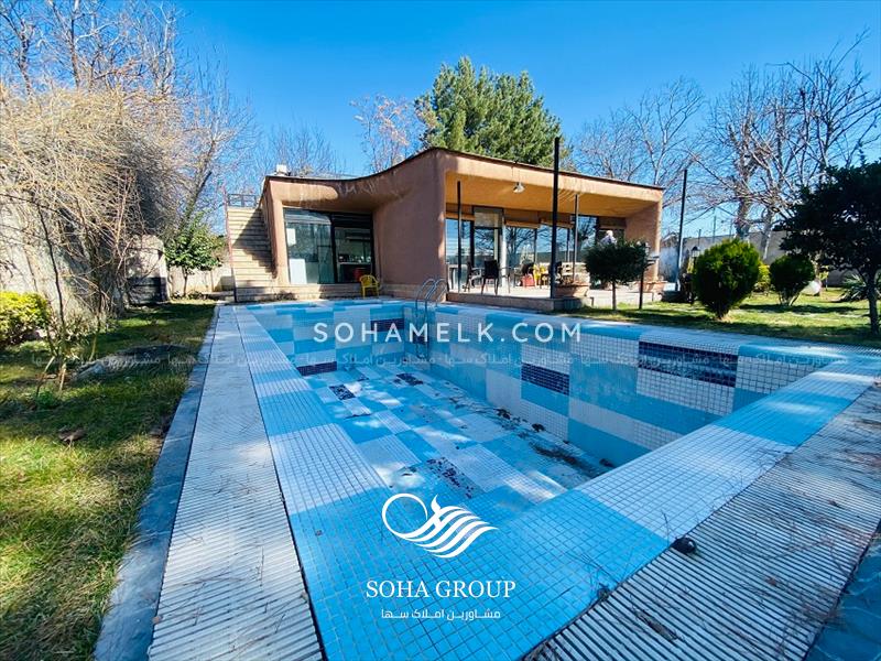 فروش باغ ویلا فوق العاده باتلفیقی از طراحی مدرن و سنتی 