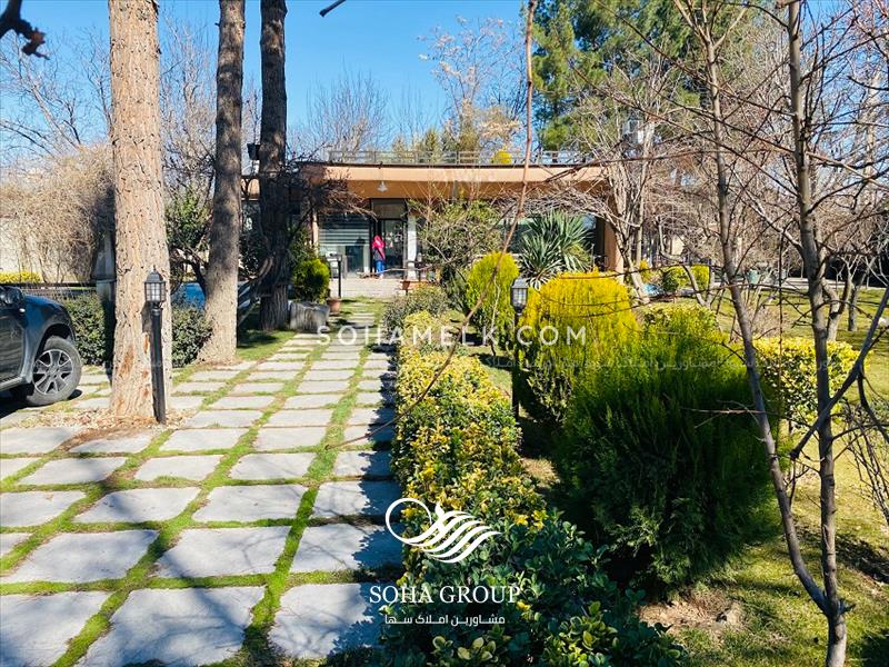 فروش باغ ویلا فوق العاده باتلفیقی از طراحی مدرن و سنتی 