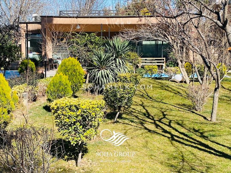 فروش باغ ویلا فوق العاده باتلفیقی از طراحی مدرن و سنتی 