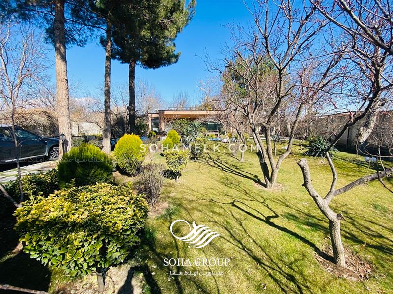 فروش باغ ویلا فوق العاده باتلفیقی از طراحی مدرن و سنتی 