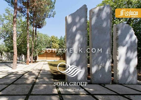 فروش باغ ویلا فوق العاده باتلفیقی از طراحی مدرن و سنتی 