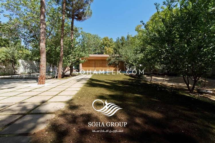 فروش باغ ویلا فوق العاده باتلفیقی از طراحی مدرن و سنتی 
