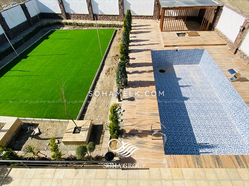 رهن اجاره سالیانه باغ ویلای سوپر لوکس در ملارد 