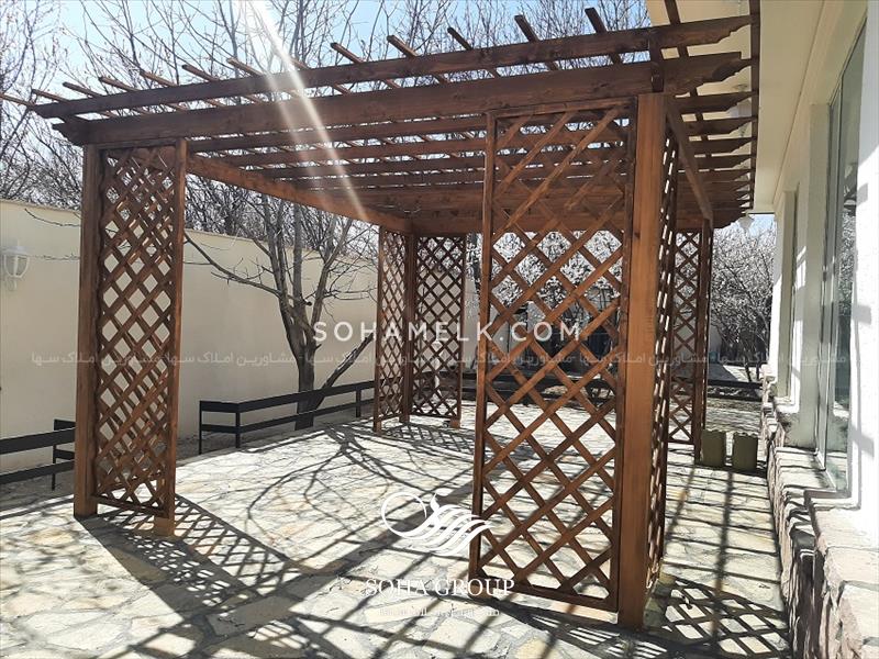 رهن سالیانه باغ ویلای سوپر لوکس در قشلاق ملارد