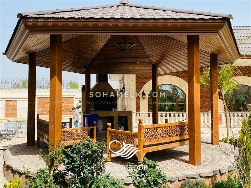 فروش زیباترین باغ ویلای شهرک والفجر ( زمردویلا )