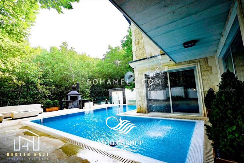 باغ ویلای زیبا در مجاور رودخانه کردان در کرج