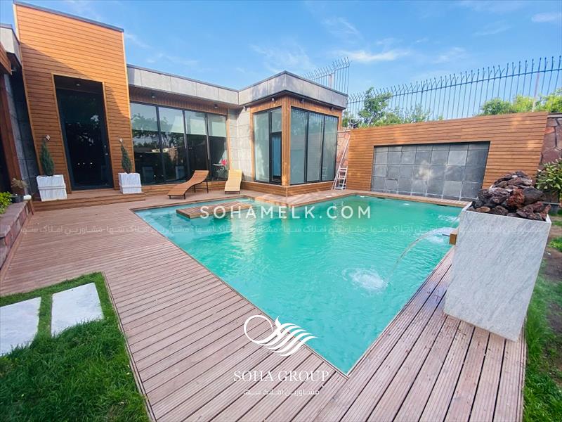 فروش مدرن ترین و زیباترین باغ ویلای نقلی در غرب تهران 