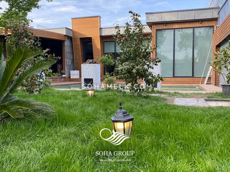 فروش مدرن ترین و زیباترین باغ ویلای نقلی در غرب تهران 