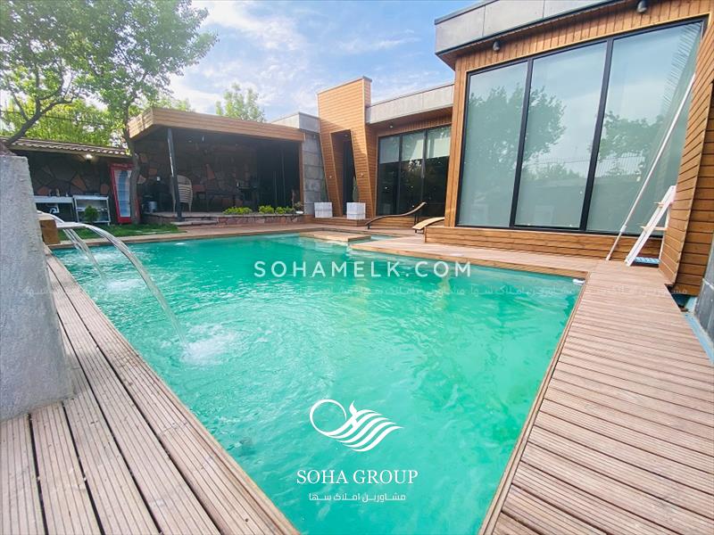 فروش مدرن ترین و زیباترین باغ ویلای نقلی در غرب تهران 