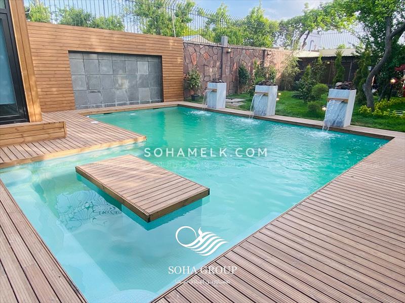 فروش مدرن ترین و زیباترین باغ ویلای نقلی در غرب تهران 