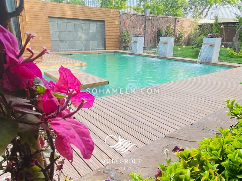 فروش مدرن ترین و زیباترین باغ ویلای نقلی در غرب تهران 