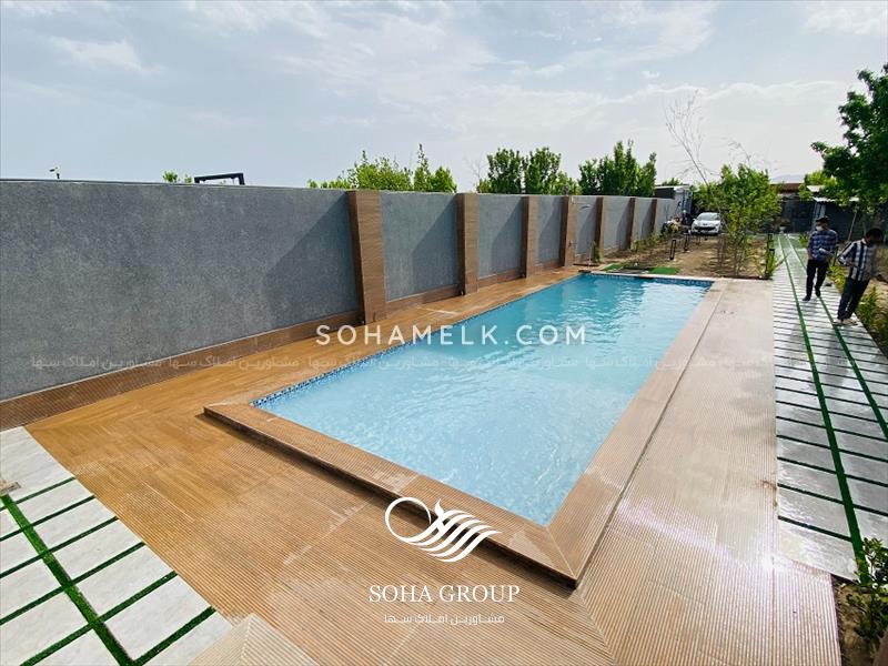 فروش باغ ویلای شهرکی و مدرن در ماهدشت کرج