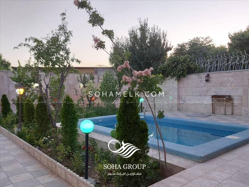 فروش باغ ویلای نقلی در دهکده ویلای کردزار شهریار