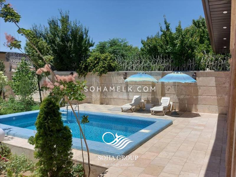 فروش باغ ویلای نقلی در دهکده ویلای کردزار شهریار