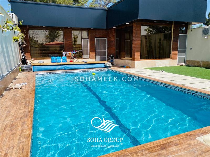 فروش باغ ویلای لوکس و نقلی و با طراحی مدرن در ویلادشت 