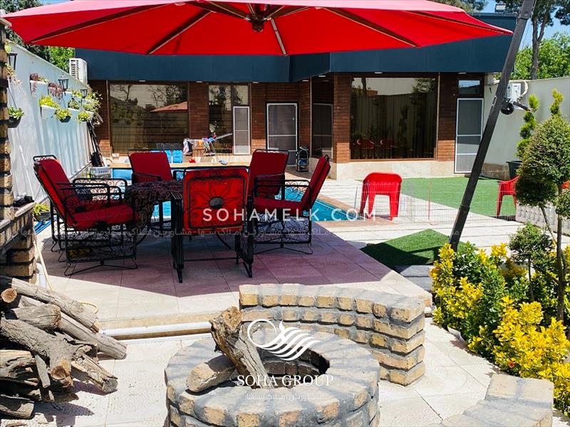 فروش باغ ویلای لوکس و نقلی و با طراحی مدرن در ویلادشت 