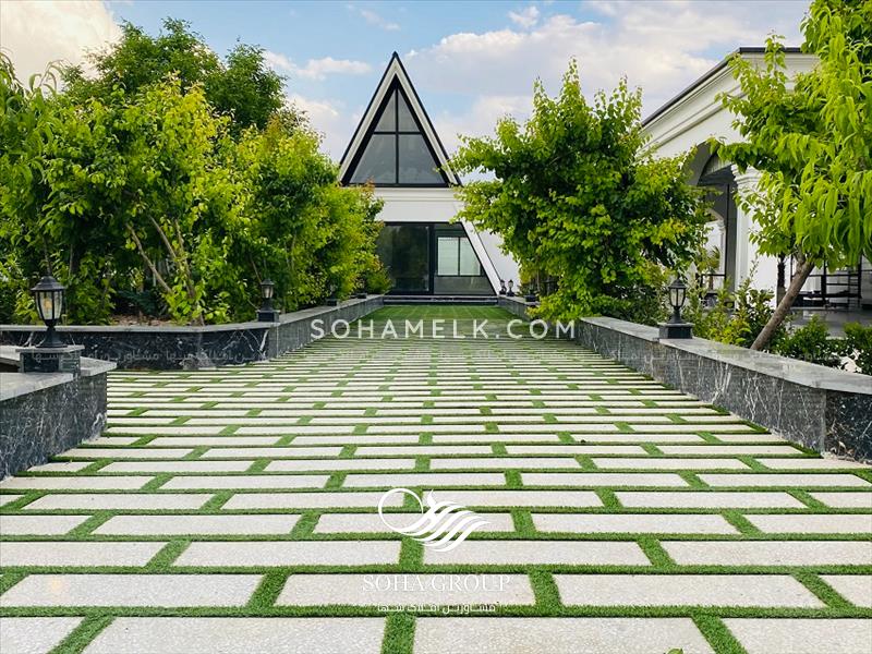 فروش زیباترین باغ ویلای منطقه وحیدیه شهریار 