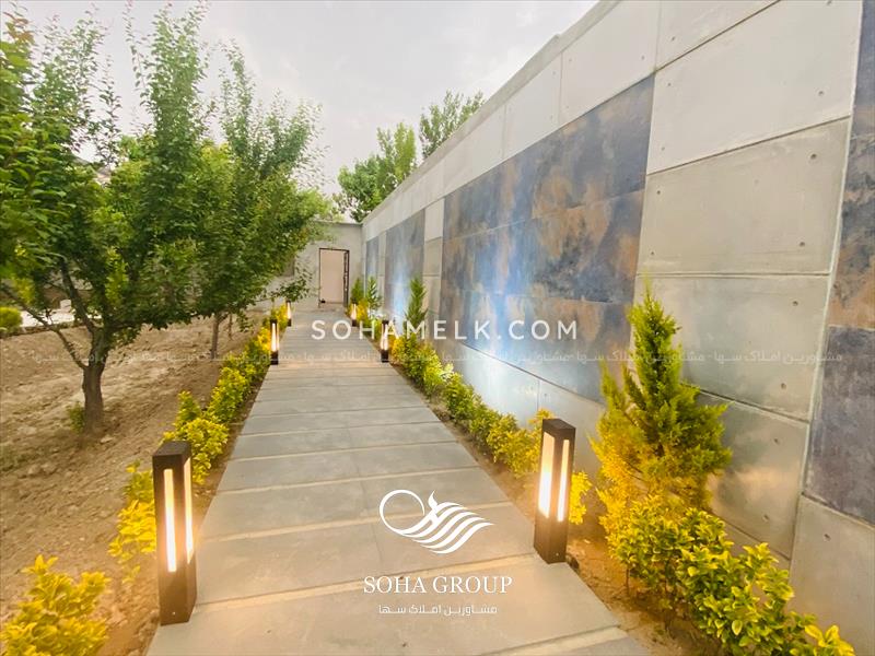 فروش باغ ویلای مدرن در دهکده ویلای کردزار شهریار 