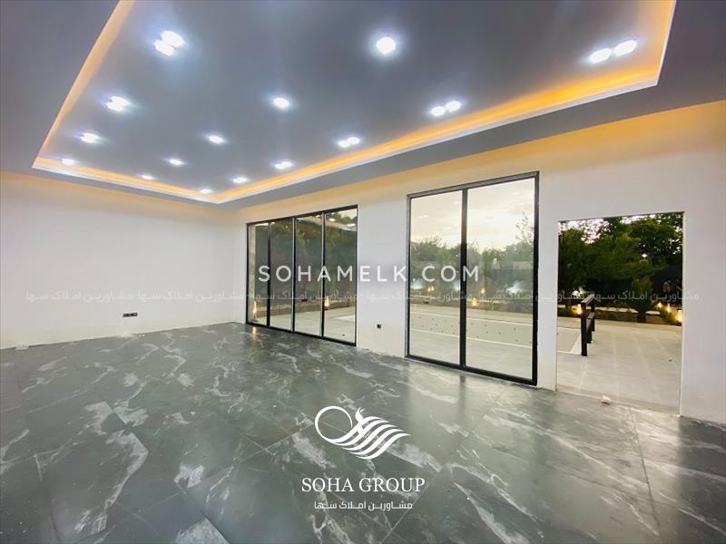 فروش باغ ویلای مدرن در دهکده ویلای کردزار شهریار 