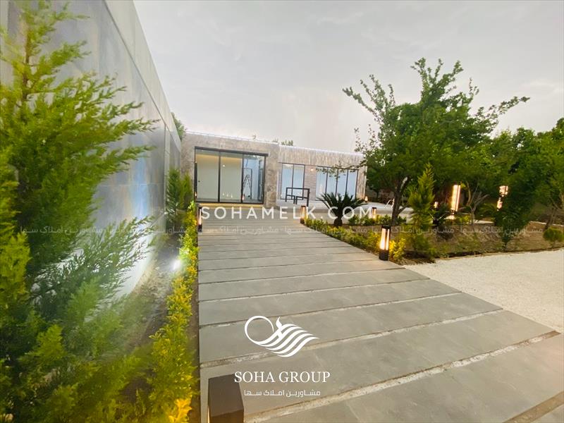 فروش باغ ویلای مدرن در دهکده ویلای کردزار شهریار 