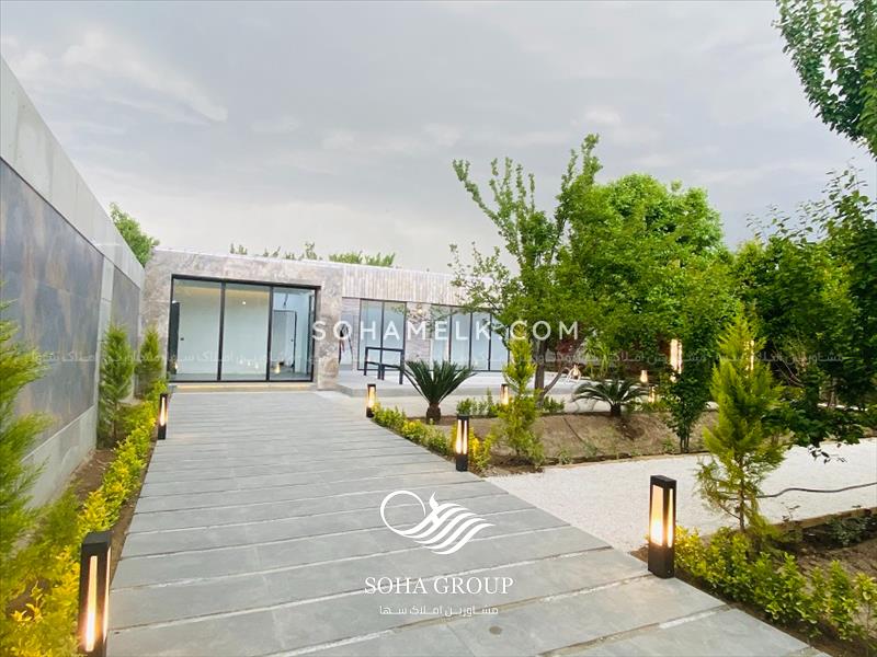 فروش باغ ویلای مدرن در دهکده ویلای کردزار شهریار 