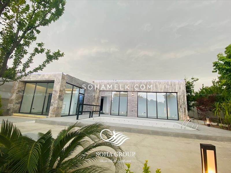 فروش باغ ویلای مدرن در دهکده ویلای کردزار شهریار 