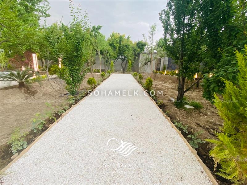 فروش باغ ویلای مدرن در دهکده ویلای کردزار شهریار 