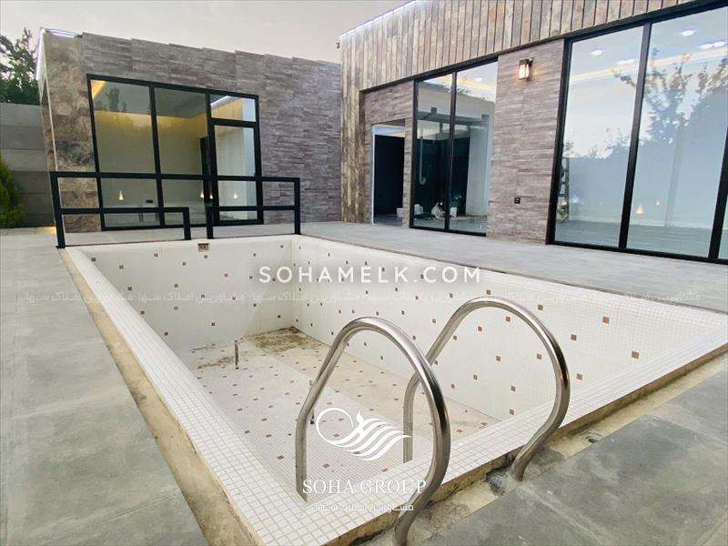 فروش باغ ویلای مدرن در دهکده ویلای کردزار شهریار 