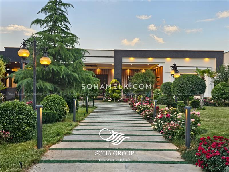 فروش زیباترین باغ ویلای ملارد  