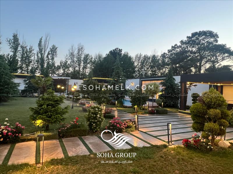 فروش زیباترین باغ ویلای ملارد  