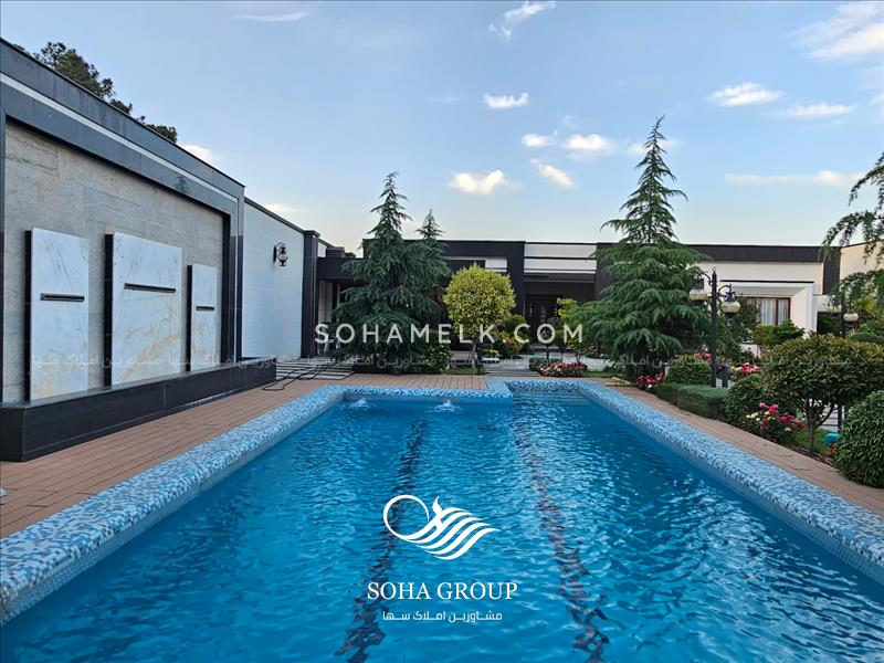 فروش زیباترین باغ ویلای ملارد  