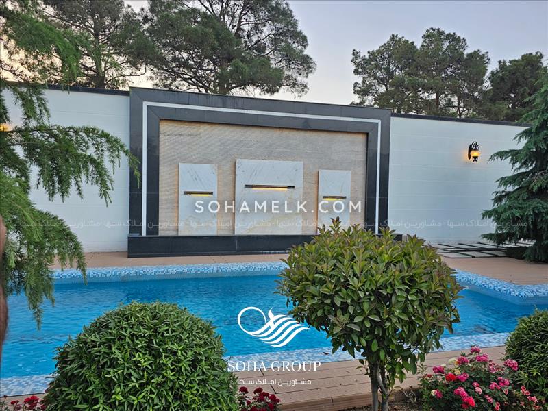 فروش زیباترین باغ ویلای ملارد  