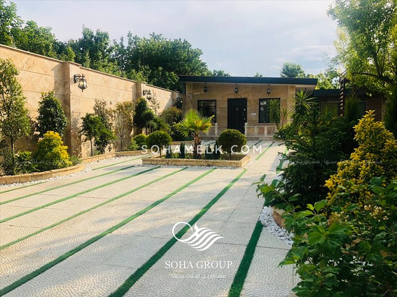 باغ ویلای نقلی و شیک در دهکده ویلای کردزار شهریار