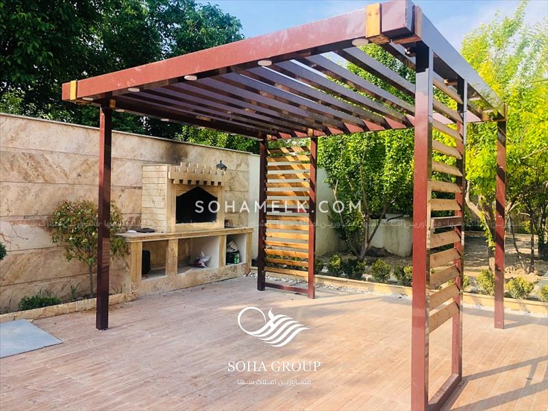 باغ ویلای نقلی و شیک در دهکده ویلای کردزار شهریار