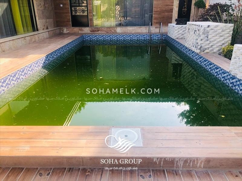 باغ ویلای نقلی و شیک در دهکده ویلای کردزار شهریار