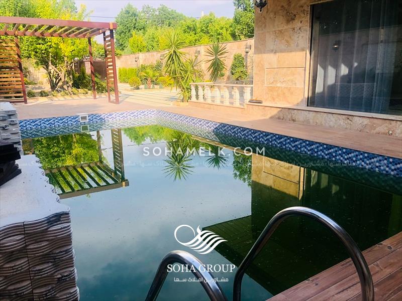 باغ ویلای نقلی و شیک در دهکده ویلای کردزار شهریار