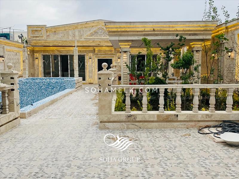 500 متر باغ ویلای لوکس و نقلی در کردزار شهریار 