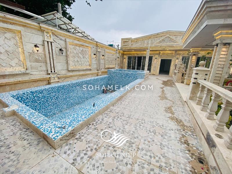 500 متر باغ ویلای لوکس و نقلی در کردزار شهریار 