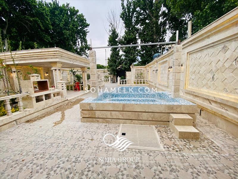 500 متر باغ ویلای لوکس و نقلی در کردزار شهریار 