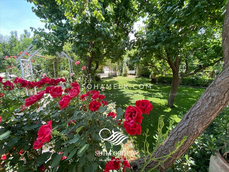 فروش باغ ویلای آباد با درختان کهن میوه در ابراهیم آباد شهریار