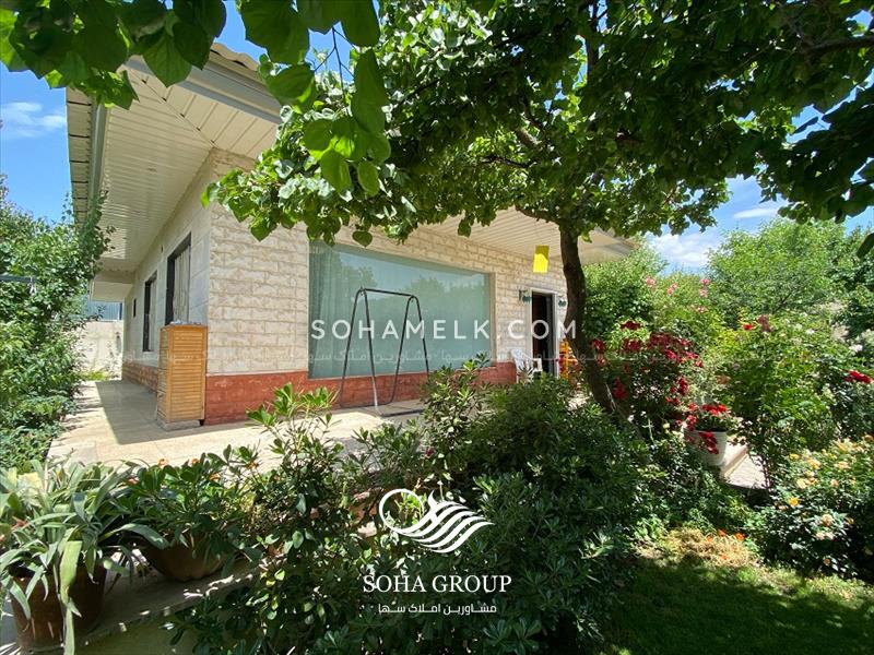 فروش باغ ویلای آباد با درختان کهن میوه در ابراهیم آباد شهریار