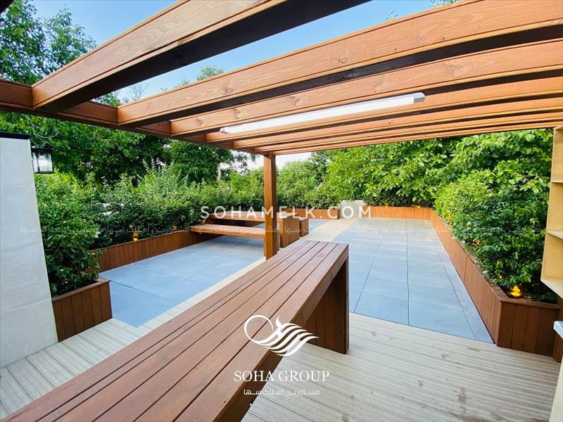 فروش باغ ویلای لوکس و لاکچری در دهکده ویلای کردزار شهریار