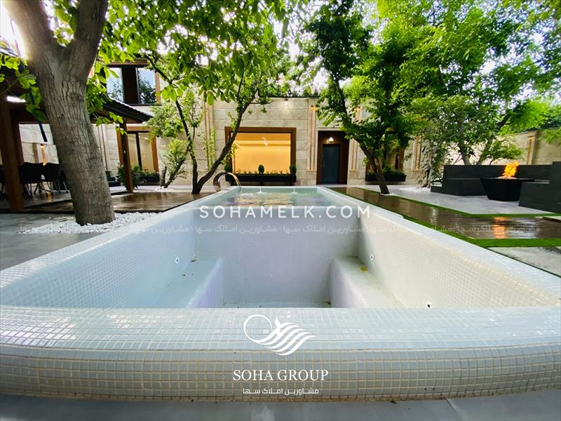 فروش باغ ویلای لوکس و لاکچری در دهکده ویلای کردزار شهریار