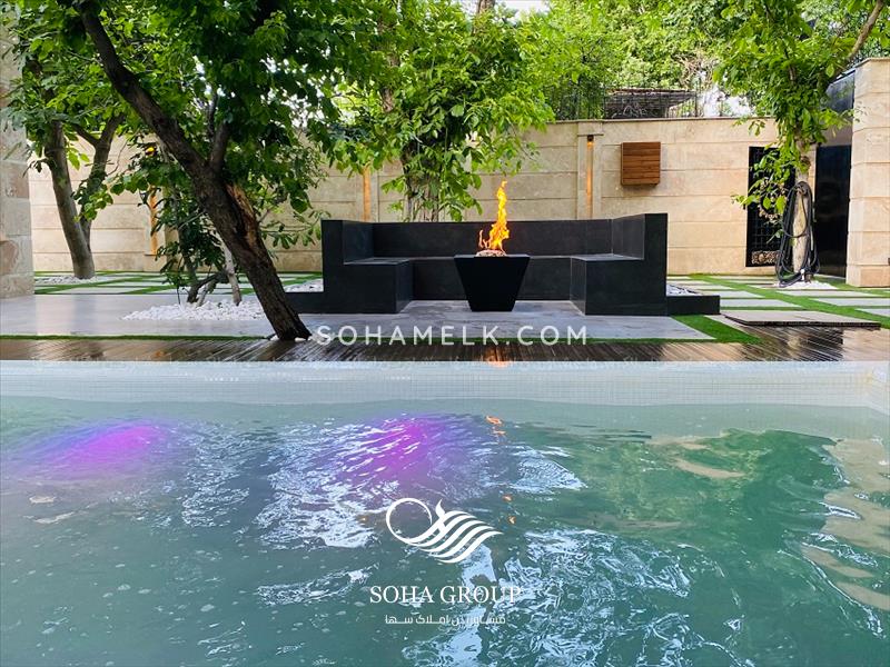 فروش باغ ویلای لوکس و لاکچری در دهکده ویلای کردزار شهریار