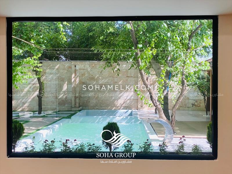 فروش باغ ویلای لوکس و لاکچری در دهکده ویلای کردزار شهریار