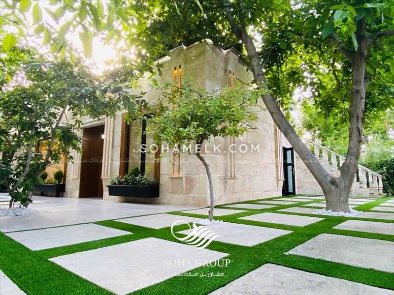 فروش باغ ویلای لوکس و لاکچری در دهکده ویلای کردزار شهریار