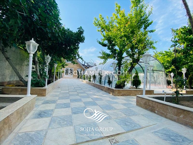 فروش باغ ویلای 800 متری زیبا در صالح آباد ملارد