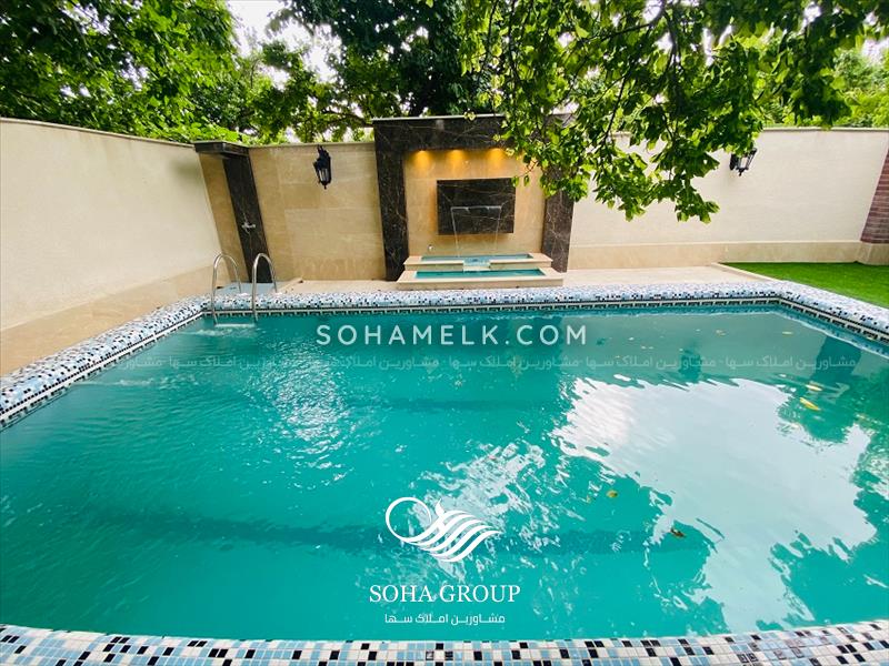 فروش باغ ویلای فوق العاده زیبا در دهکده ویلای کردزار شهریار