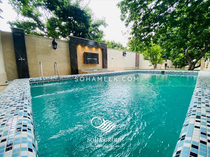 فروش باغ ویلای فوق العاده زیبا در دهکده ویلای کردزار شهریار