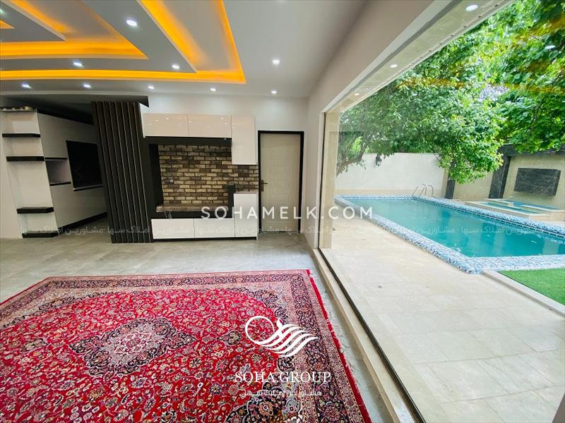 فروش باغ ویلای فوق العاده زیبا در دهکده ویلای کردزار شهریار